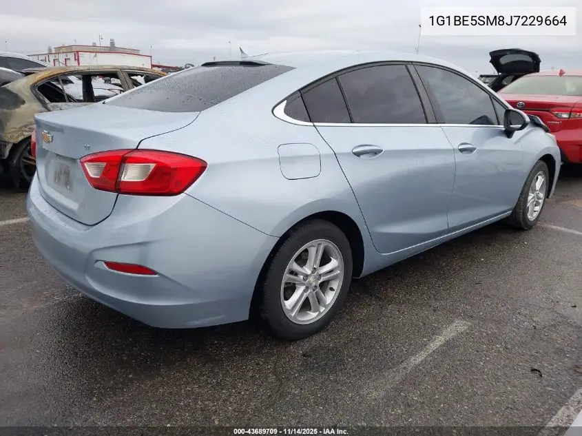 1G1BE5SM8J7229664 2018 Chevrolet Cruze Lt Auto