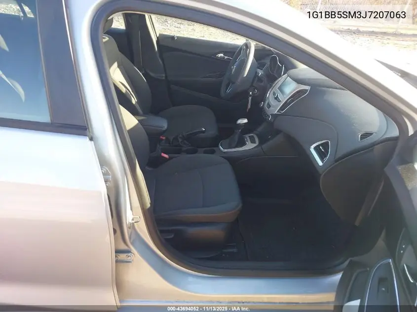 1G1BB5SM3J7207063 2018 Chevrolet Cruze Ls Manual