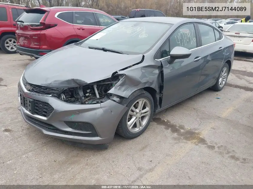 1G1BE5SM2J7144089 2018 Chevrolet Cruze Lt Auto