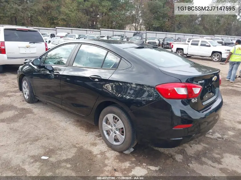 1G1BC5SM2J7147595 2018 Chevrolet Cruze Ls Auto