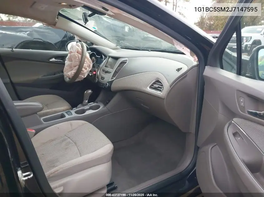 1G1BC5SM2J7147595 2018 Chevrolet Cruze Ls Auto