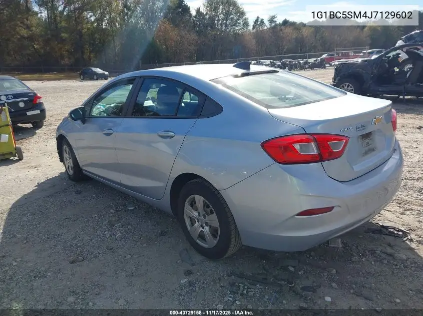 1G1BC5SM4J7129602 2018 Chevrolet Cruze Ls Auto