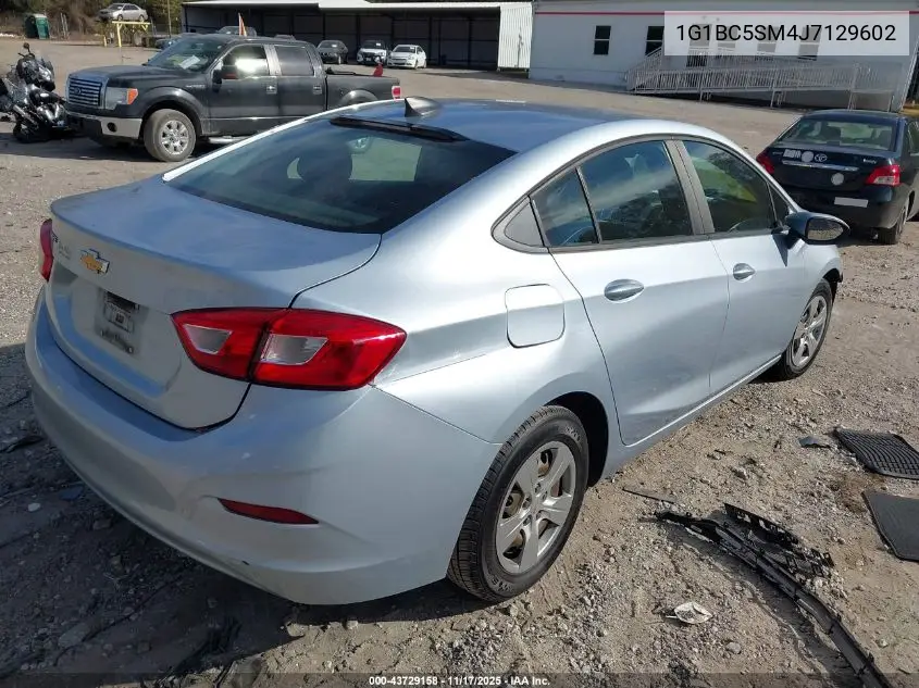 1G1BC5SM4J7129602 2018 Chevrolet Cruze Ls Auto
