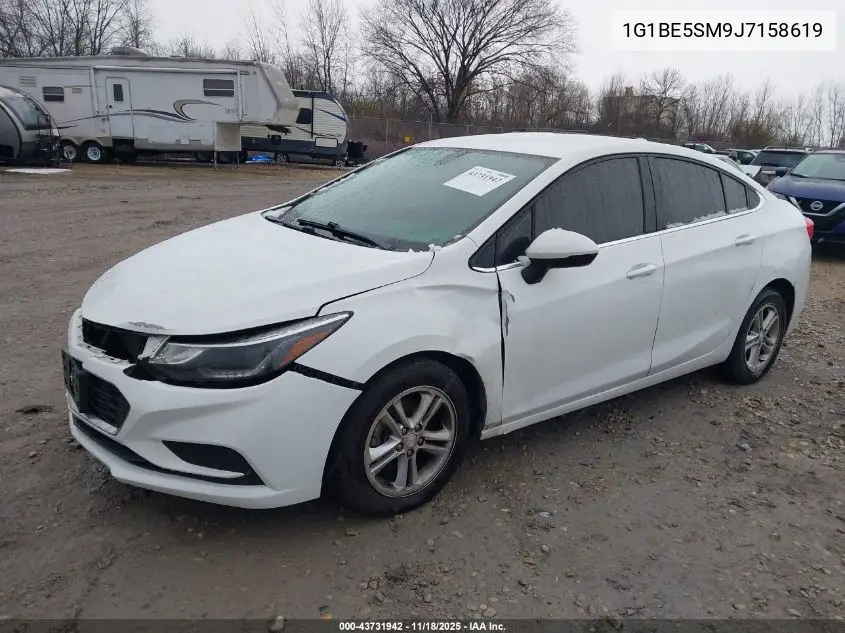 1G1BE5SM9J7158619 2018 Chevrolet Cruze Lt Auto