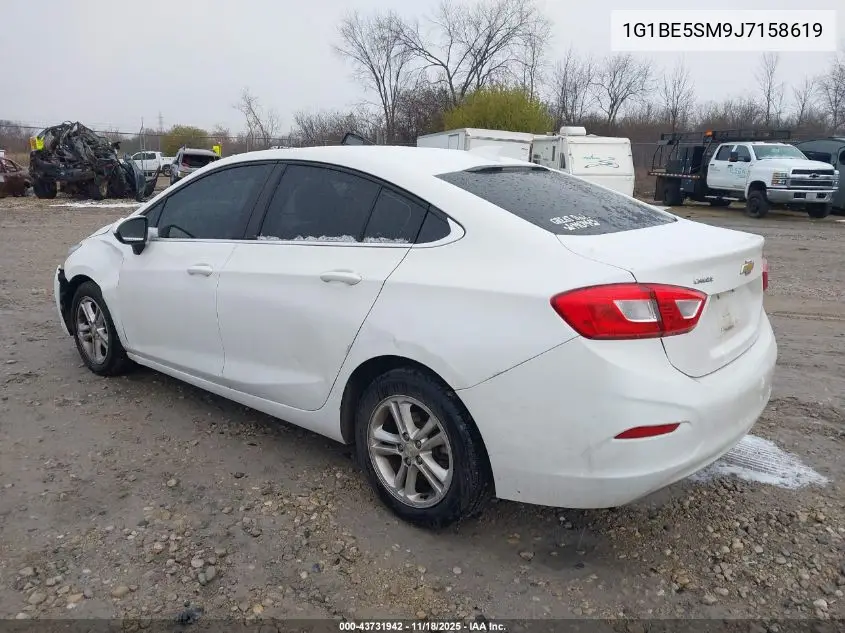 1G1BE5SM9J7158619 2018 Chevrolet Cruze Lt Auto
