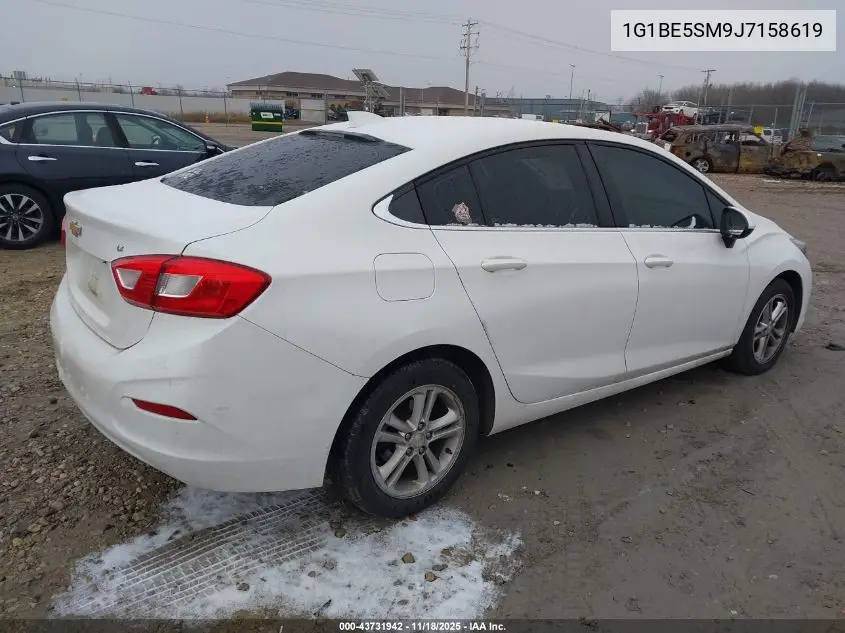 1G1BE5SM9J7158619 2018 Chevrolet Cruze Lt Auto