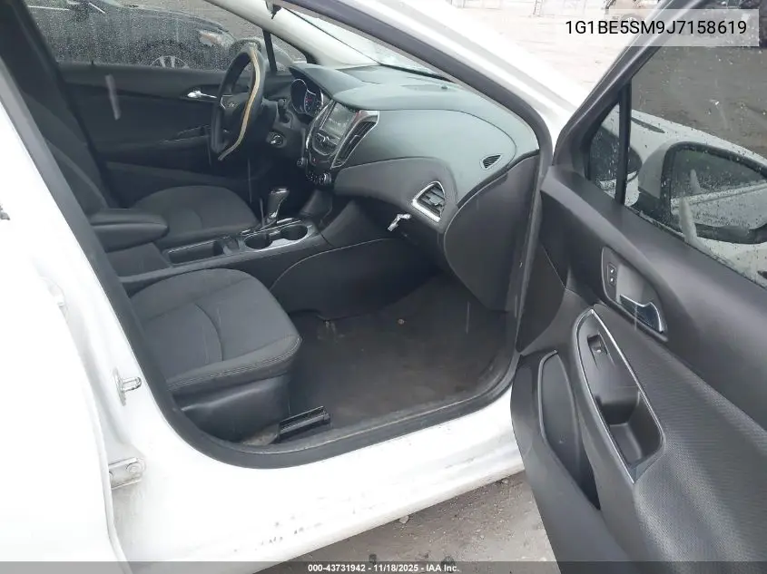 1G1BE5SM9J7158619 2018 Chevrolet Cruze Lt Auto