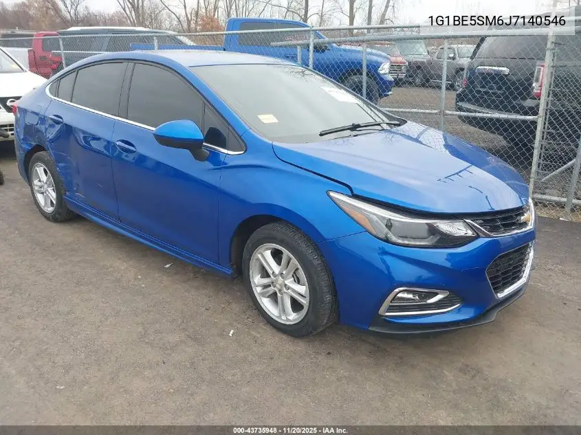 1G1BE5SM6J7140546 2018 Chevrolet Cruze Lt Auto