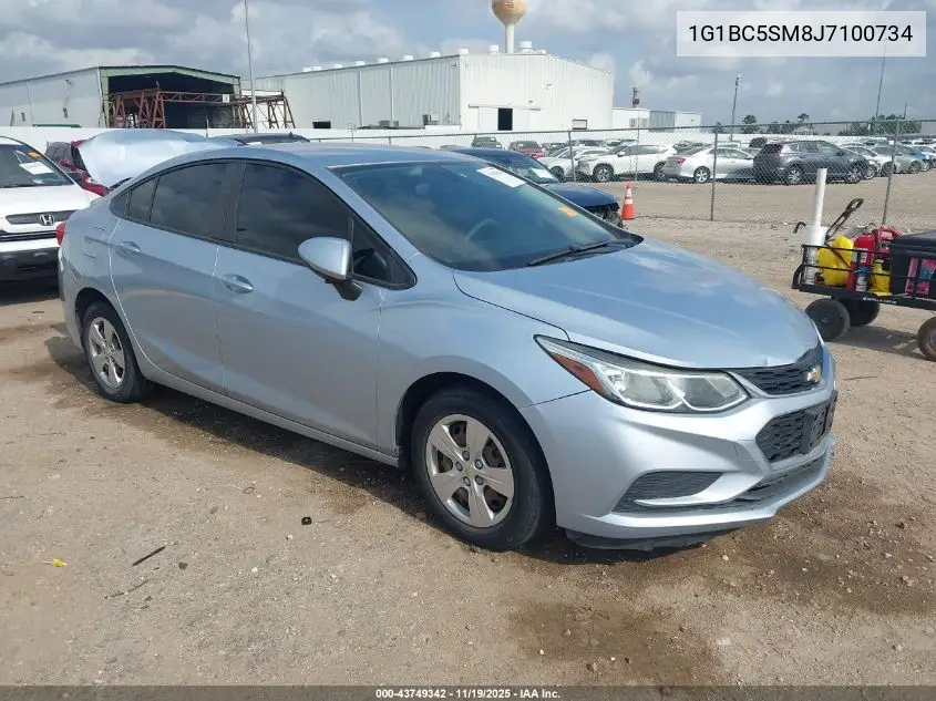 1G1BC5SM8J7100734 2018 Chevrolet Cruze Ls Auto