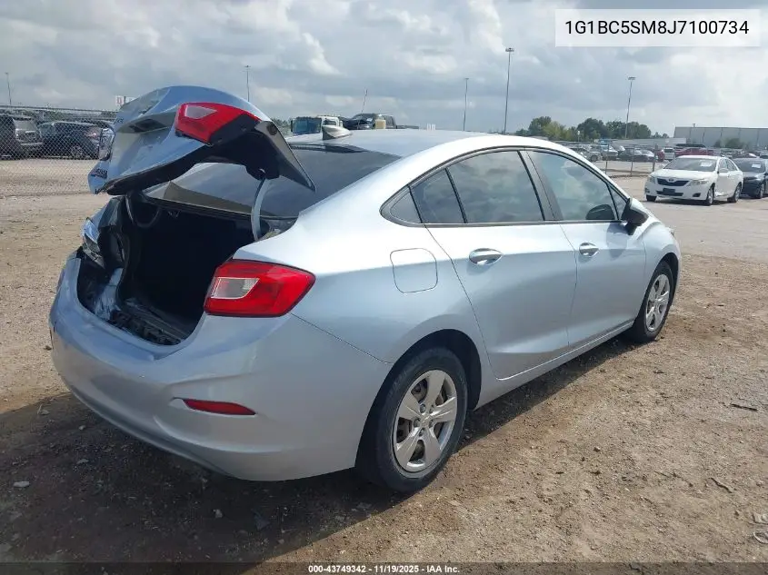 1G1BC5SM8J7100734 2018 Chevrolet Cruze Ls Auto