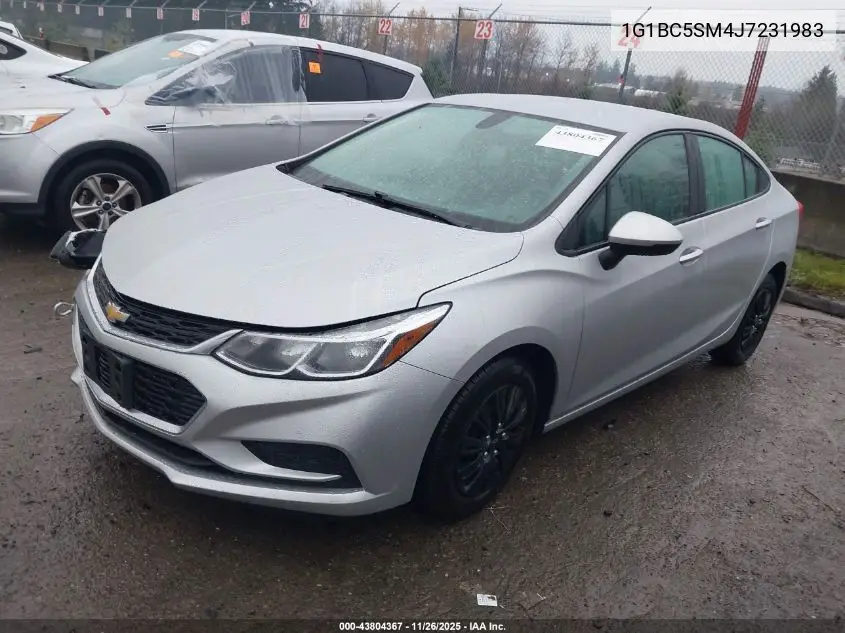1G1BC5SM4J7231983 2018 Chevrolet Cruze Ls Auto