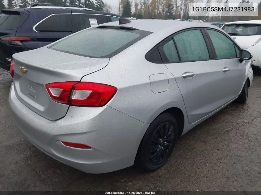 1G1BC5SM4J7231983 2018 Chevrolet Cruze Ls Auto