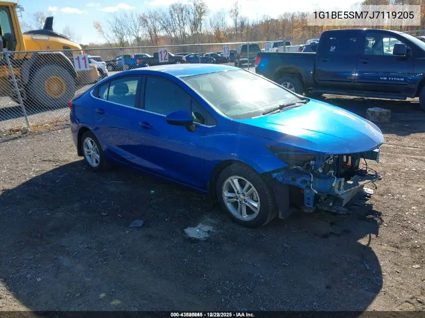1G1BE5SM7J7119205 2018 Chevrolet Cruze Lt Auto