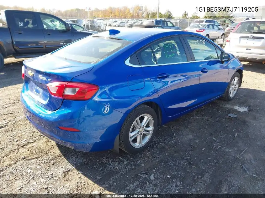 1G1BE5SM7J7119205 2018 Chevrolet Cruze Lt Auto