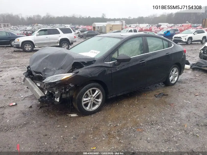 1G1BE5SM5J7154308 2018 Chevrolet Cruze Lt