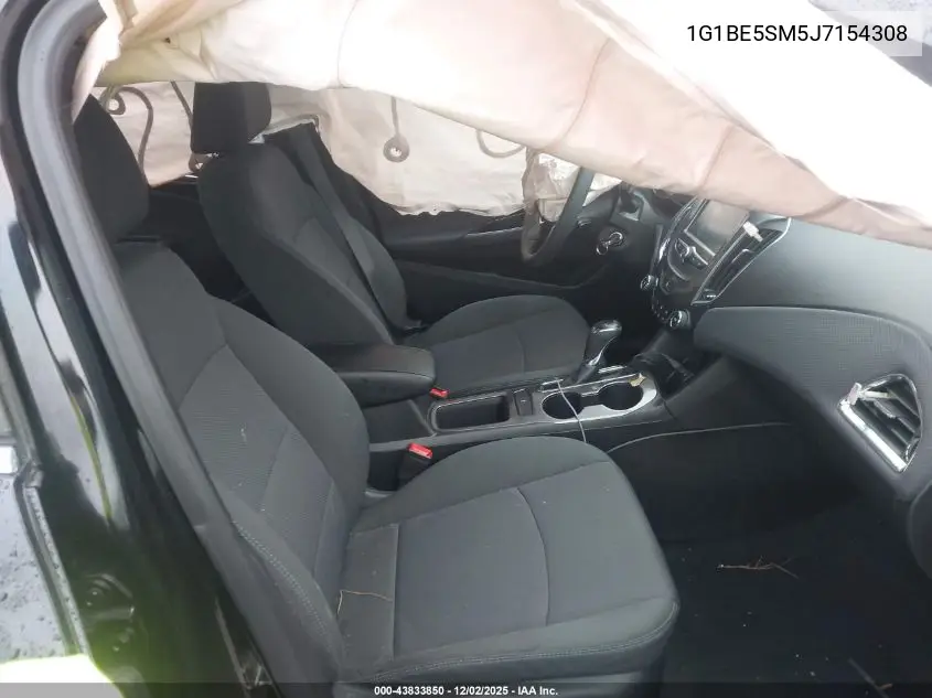 1G1BE5SM5J7154308 2018 Chevrolet Cruze Lt