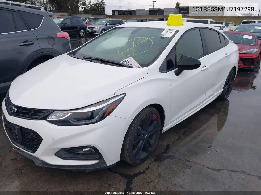 1G1BE5SM1J7197298 2018 Chevrolet Cruze Lt Auto