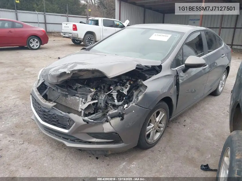 1G1BE5SM7J7127501 2018 Chevrolet Cruze Lt Auto