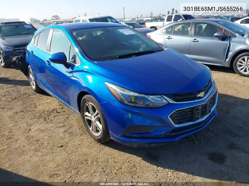 3G1BE6SM1JS655266 2018 Chevrolet Cruze Lt Auto