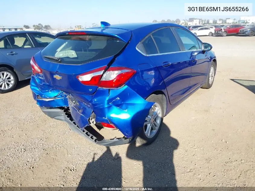 3G1BE6SM1JS655266 2018 Chevrolet Cruze Lt Auto