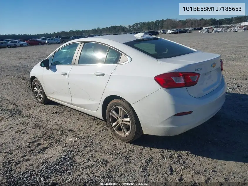 1G1BE5SM1J7185653 2018 Chevrolet Cruze Lt Auto