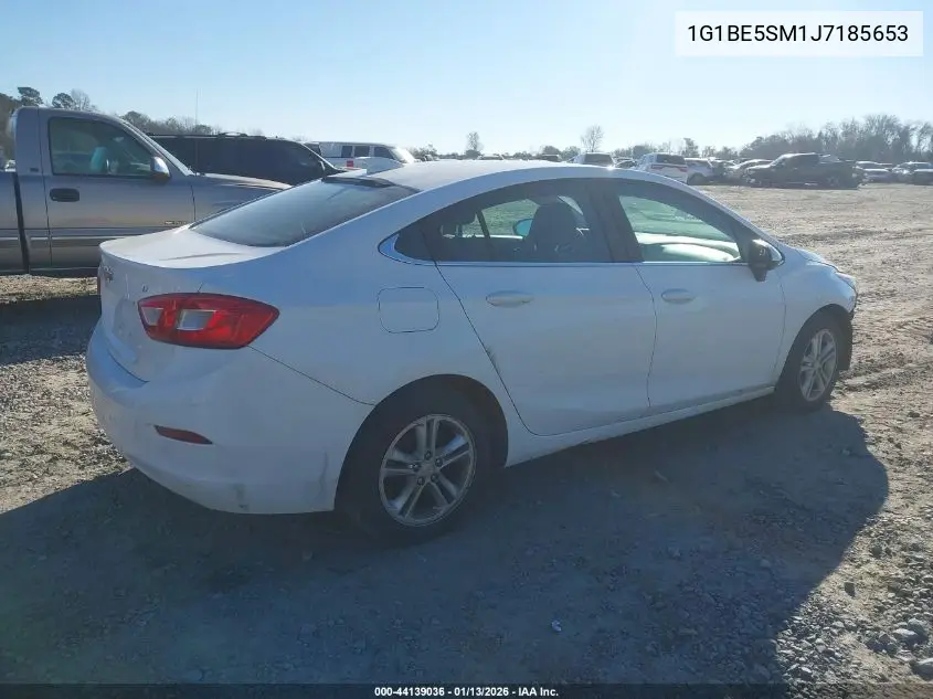 1G1BE5SM1J7185653 2018 Chevrolet Cruze Lt Auto
