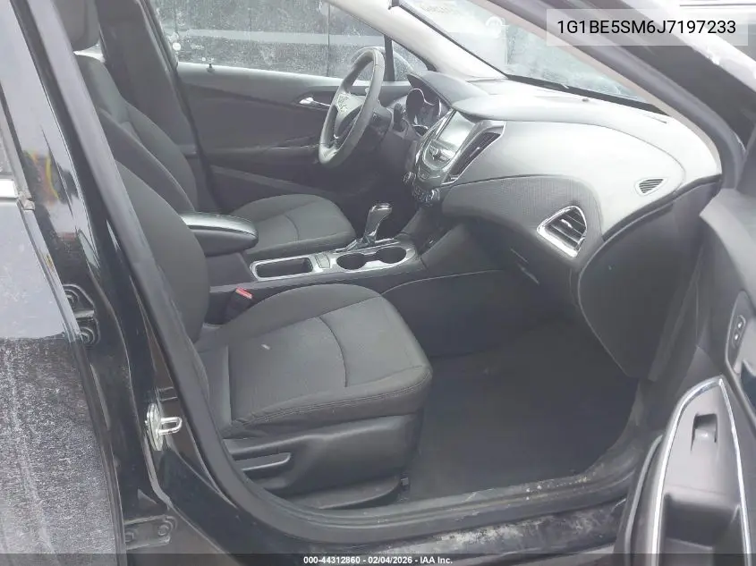 1G1BE5SM6J7197233 2018 Chevrolet Cruze Lt Auto