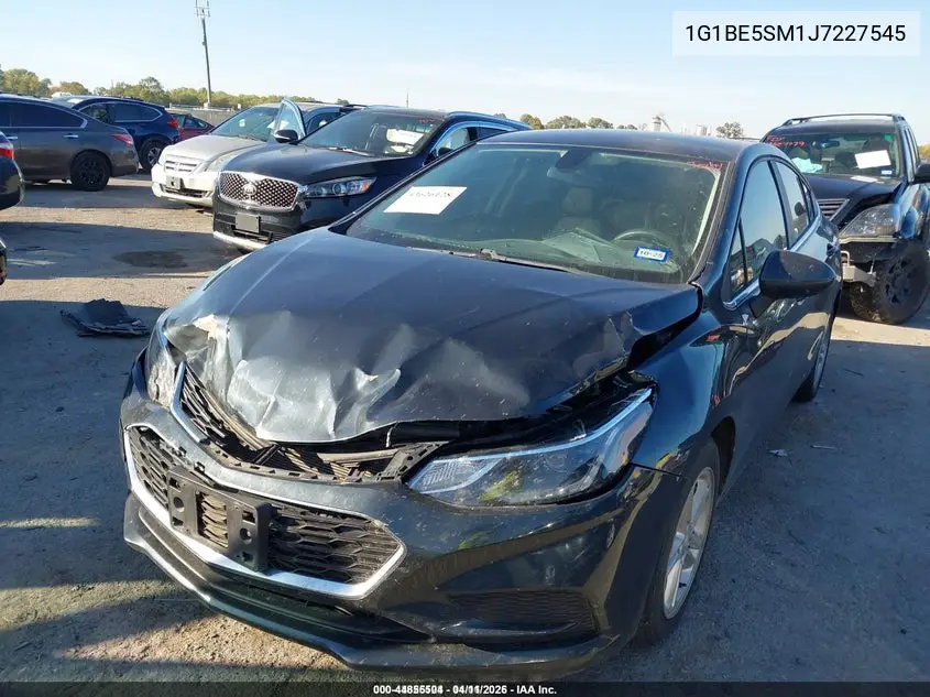 1G1BE5SM1J7227545 2018 Chevrolet Cruze Lt Auto