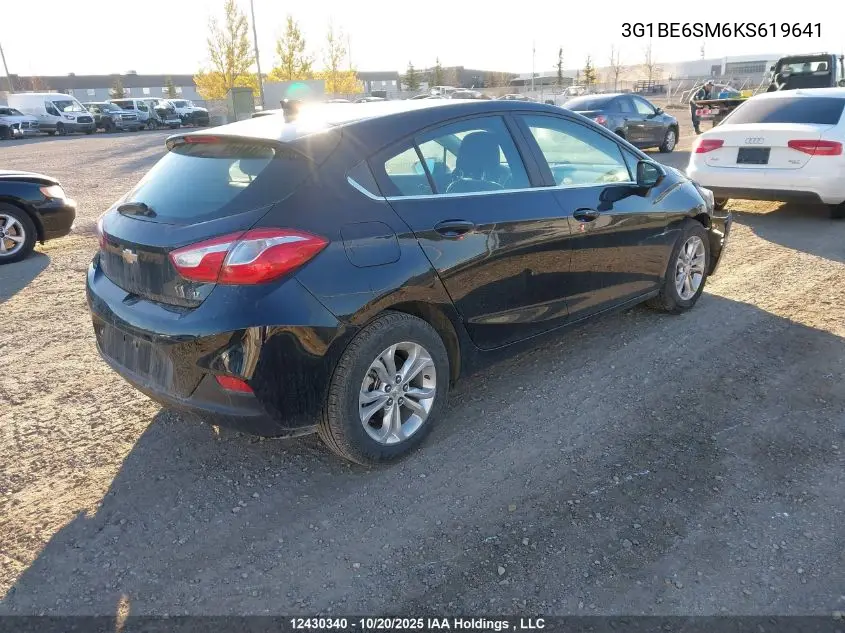 3G1BE6SM6KS619641 2019 Chevrolet Cruze Lt