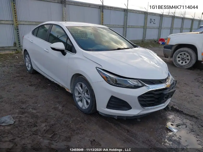 1G1BE5SM4K7114044 2019 Chevrolet Cruze Lt