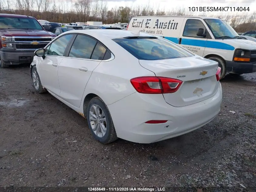 1G1BE5SM4K7114044 2019 Chevrolet Cruze Lt