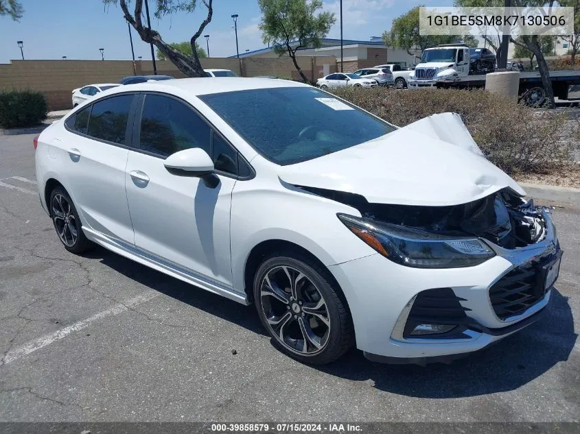 2019 Chevrolet Cruze Lt VIN: 1G1BE5SM8K7130506 Lot: 39858579