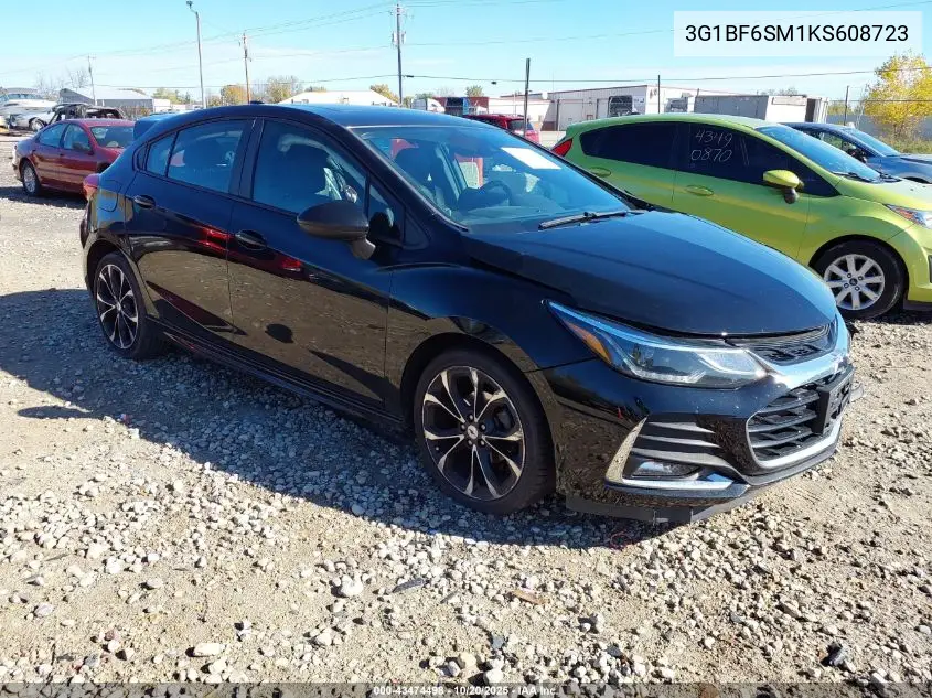 3G1BF6SM1KS608723 2019 Chevrolet Cruze Premier