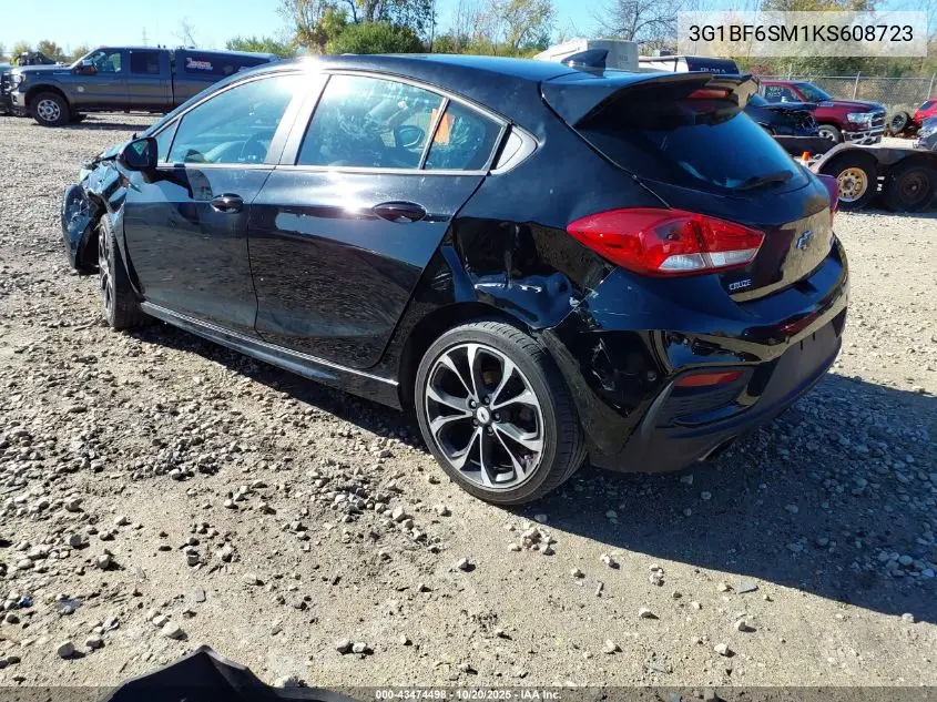 3G1BF6SM1KS608723 2019 Chevrolet Cruze Premier