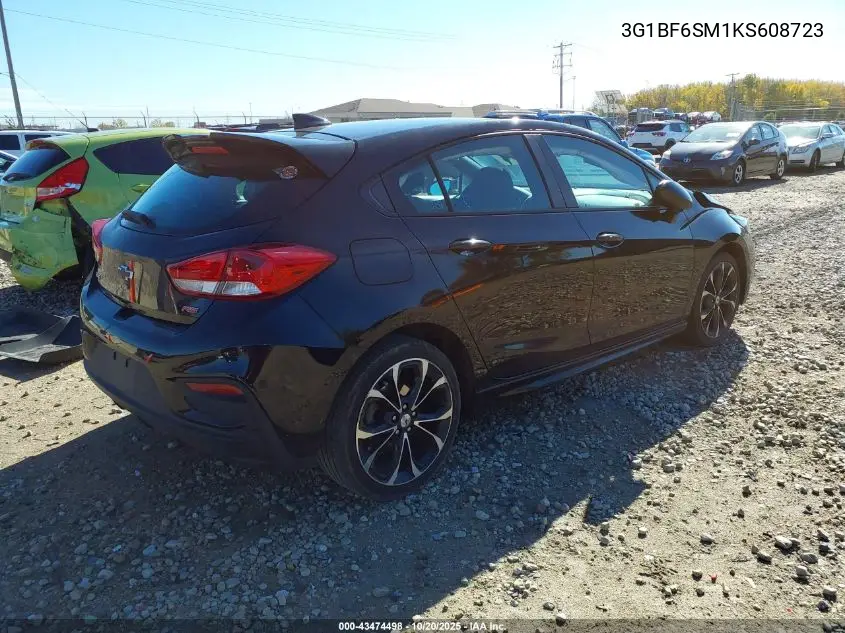 3G1BF6SM1KS608723 2019 Chevrolet Cruze Premier