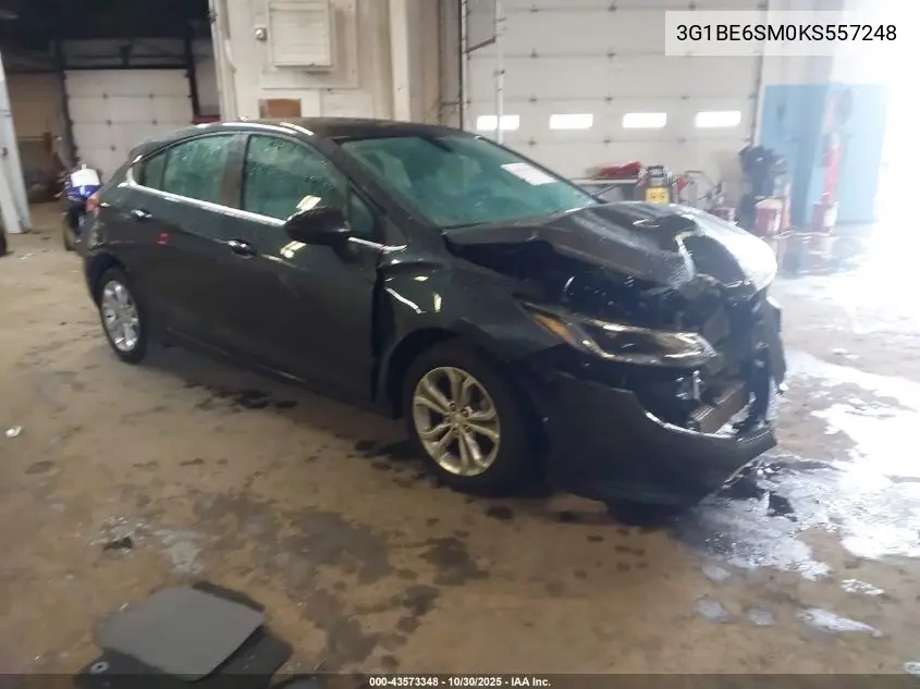 3G1BE6SM0KS557248 2019 Chevrolet Cruze Lt