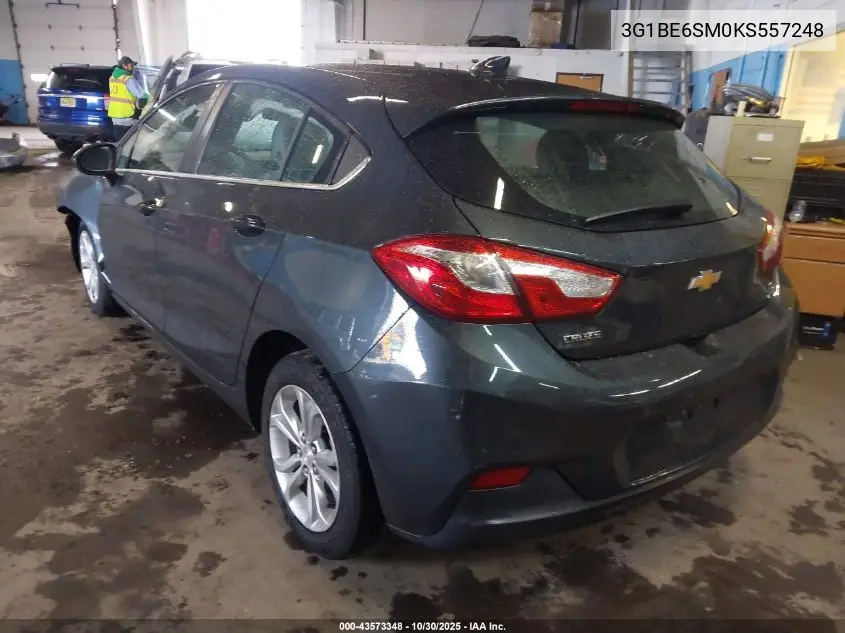 3G1BE6SM0KS557248 2019 Chevrolet Cruze Lt