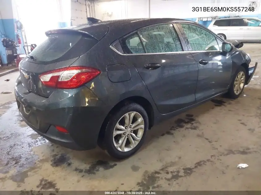 3G1BE6SM0KS557248 2019 Chevrolet Cruze Lt