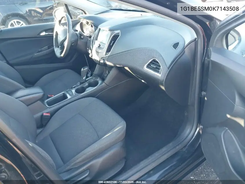 1G1BE5SM0K7143508 2019 Chevrolet Cruze Lt