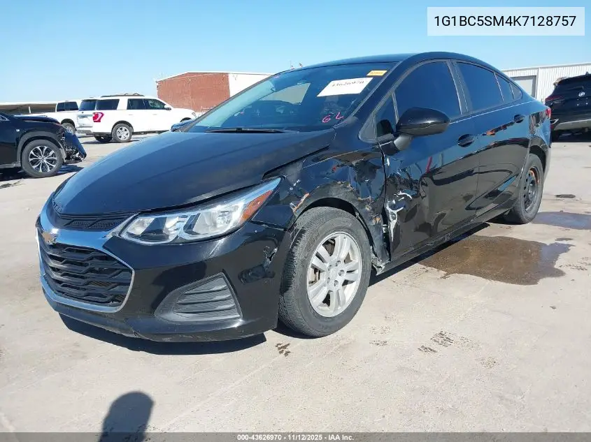 1G1BC5SM4K7128757 2019 Chevrolet Cruze Ls