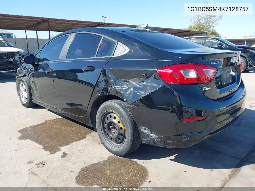 1G1BC5SM4K7128757 2019 Chevrolet Cruze Ls