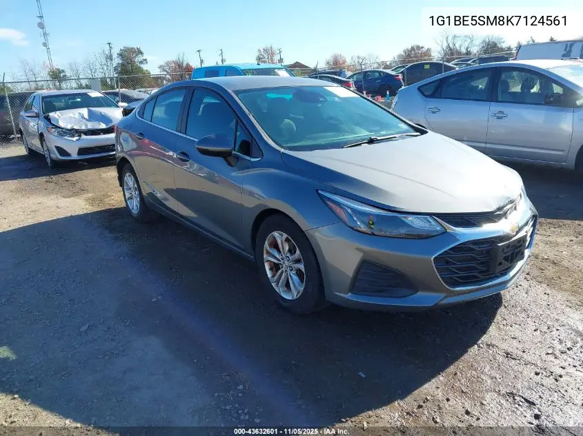 1G1BE5SM8K7124561 2019 Chevrolet Cruze Lt