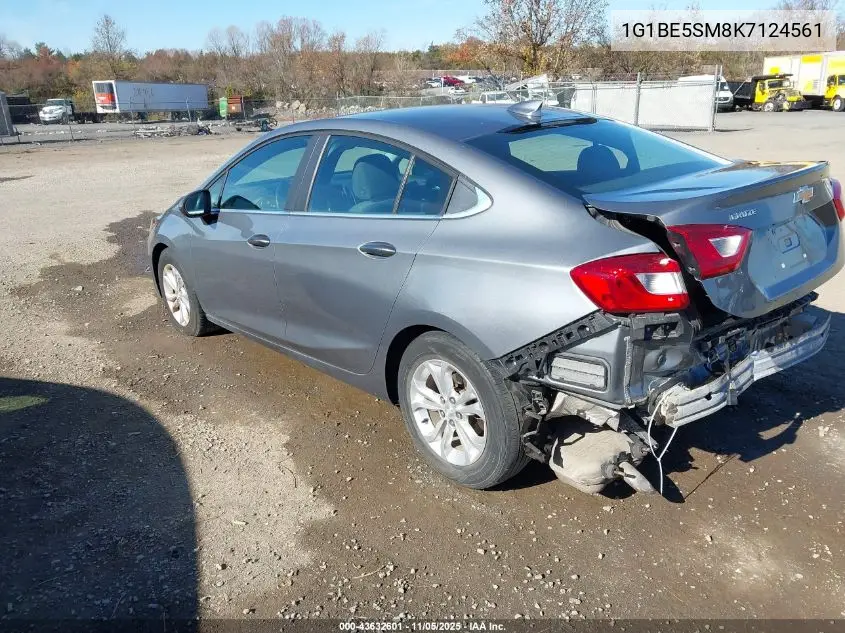 1G1BE5SM8K7124561 2019 Chevrolet Cruze Lt