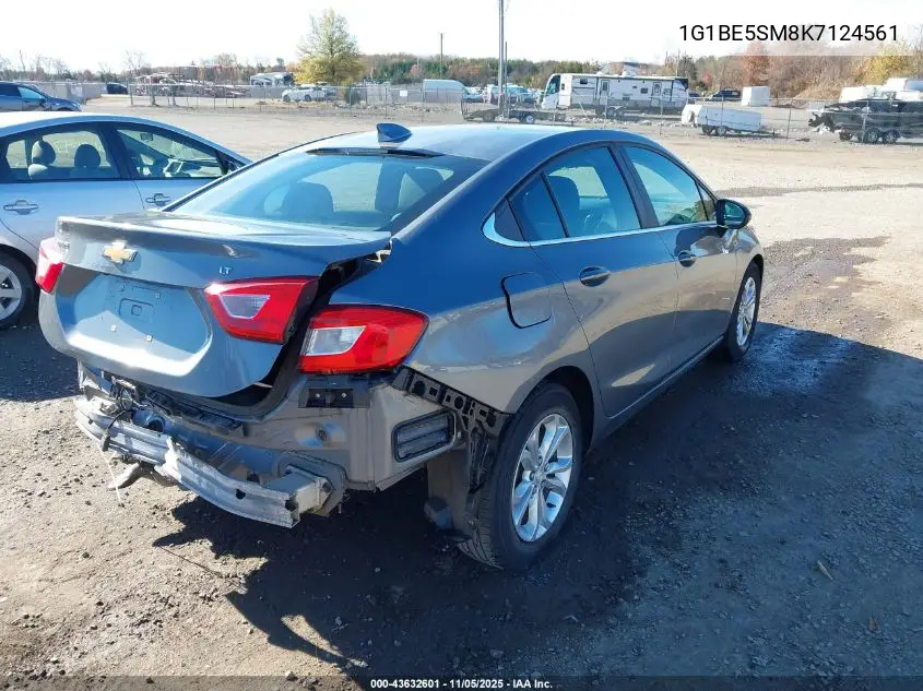 1G1BE5SM8K7124561 2019 Chevrolet Cruze Lt