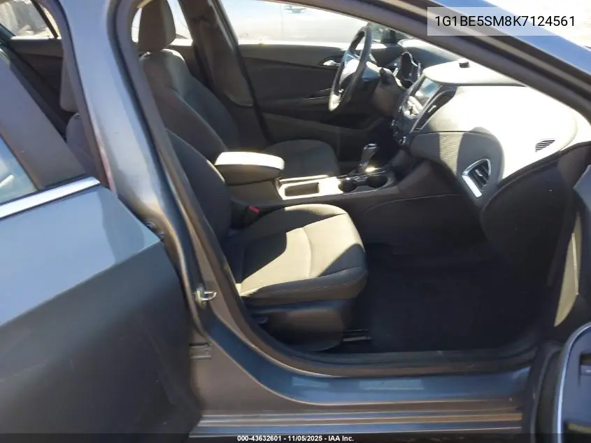 1G1BE5SM8K7124561 2019 Chevrolet Cruze Lt