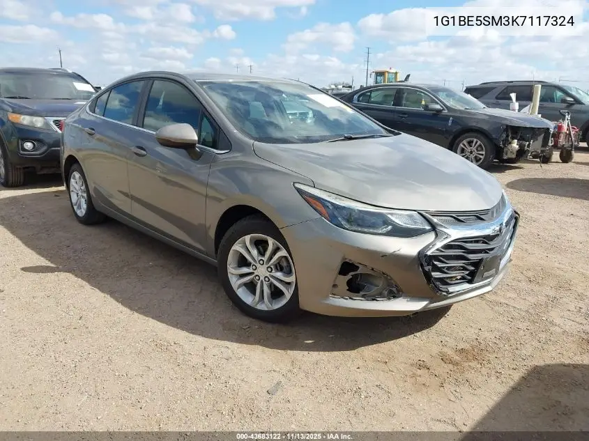 1G1BE5SM3K7117324 2019 Chevrolet Cruze Lt