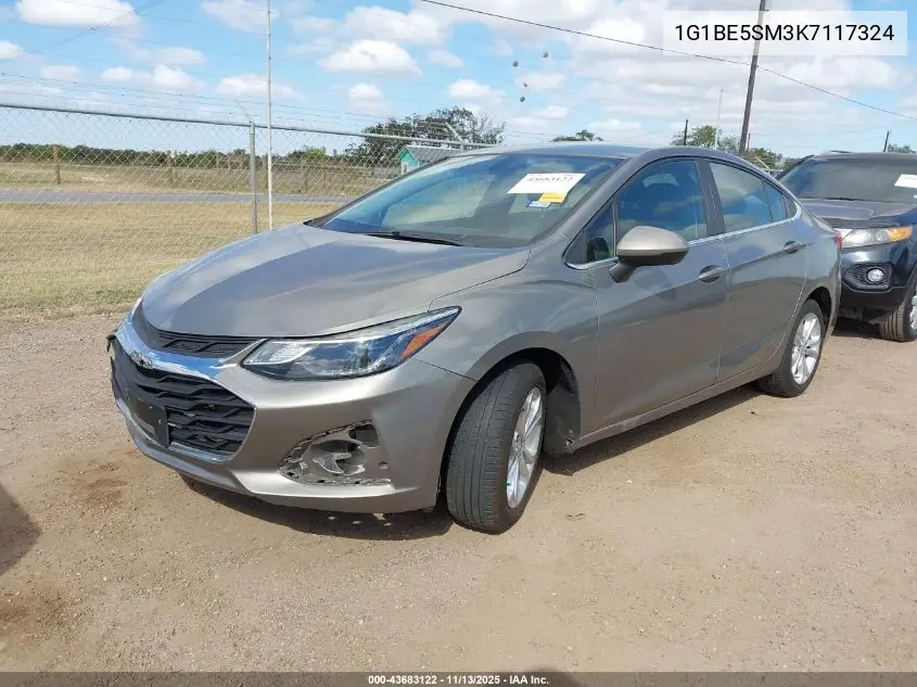 1G1BE5SM3K7117324 2019 Chevrolet Cruze Lt