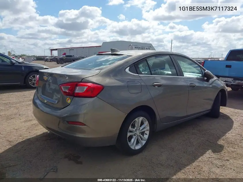 1G1BE5SM3K7117324 2019 Chevrolet Cruze Lt