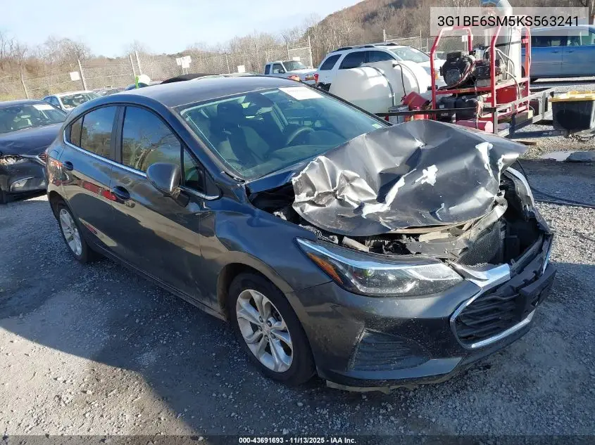 3G1BE6SM5KS563241 2019 Chevrolet Cruze Lt