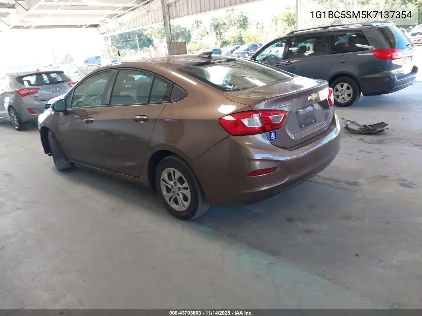 1G1BC5SM5K7137354 2019 Chevrolet Cruze Ls